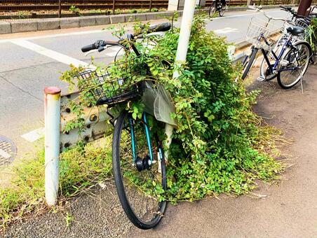 放置自転車